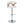 Gardenia - Contemporary Adjustable Barstool With Swivel / Rounded T Footrest (Set of 2)