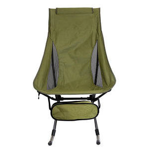 Portable Camping Rocking Chair 198LBS Weight Capacity Included Carry Bag High Back Rocker Chair For Patio Fishing Beach Lawn Travel