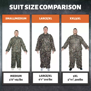3D Camo Leafy Suits and Tops - TRAPSKI
