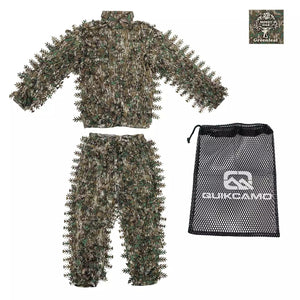 3D Camo Leafy Suits and Tops - TRAPSKI