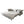 Oversized Chesterfield Pull Out Sofa Bed, Roll Arm Couch With Flower Tufting For Living Room