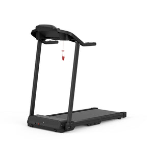 Foldable Treadmill 2.5Hp Electric Running Machine For Home - Black