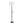 Shadow Contemporary Floor Lamp - Black / White