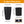 Set of 2 Faux Rattan Tall Planters with Automatic Watering System