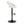 Posh - Contemporary Adjustable Barstool With Swivel & Rounded T Footrest (Set of 2)