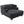 Oversized Chaise Lounge Sofa Bed with Deep Seat and Layered Armrests