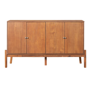 Vintage Sideboard Buffet Cabinet, 56.8" W x 18" D x 34.2" H