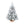 3FT Flocked Christmas Tree with PE/PVC & Pine Needle Branches