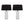 Petra - Contemporary Table Lamp (Set of 2) - Cream / Black