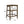 Modern Rubberwood Counter Stool Set With Upholstered Seats