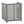 3 Panel Outdoor Wooden Air Conditioner Fence