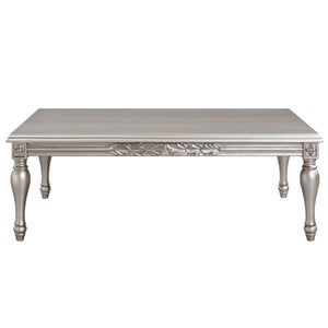 Pelumi Platinum Finish Coffee Table