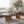Round Coffee Table - Sturdy Pedestal Wooden Tea Table for Living Room