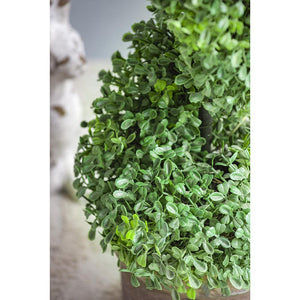 7.5x7.5x35" 3 Foot Tall Artificial Spiral Boxwood Tree