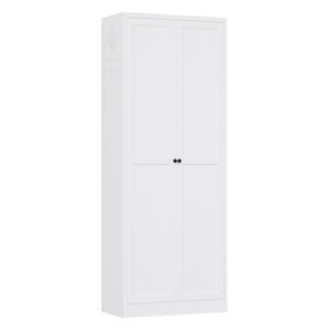Kitchen Pantry Cabinet With Doors, Heavy-Duty Freestanding Storage Organizer
