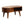 Solid Wood Mini Chestnut Wave Coffee Table
