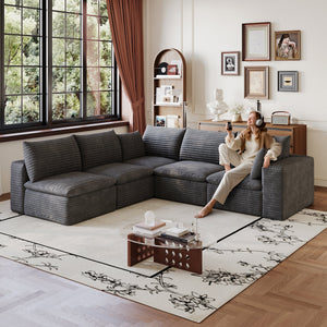 Cloud Sofa - Modular Design with Removable Cushions
