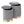Marla - Contemporary Nesting Pleated Ottoman Set