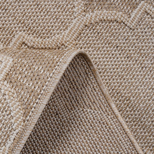 Guros - 6' X 9' Trellis Indoor / Outdoor Area Rug - Cream