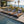 Black Iron & Teak Finish Chaise Lounge Set