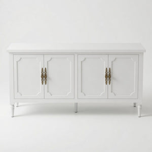 Vintage Buffet Cabinet With Adjustable Shelves