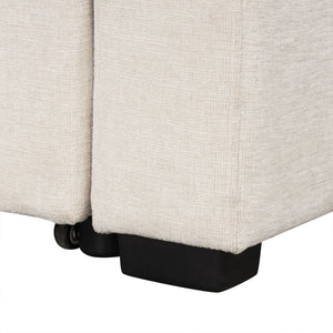 Single Pull Out Sofa Bed With USB Ports And Cup Holders