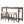 3 Piece Counter Bar Dining Set Table With Electric Outlet And 2 USB Ports, Tufted Upholstered Stools - Brown / Beige