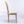 French Style Solid Wood Frame Antique Painting Fabric Rattan Back Dining Chair (Set of 2)