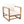 Acacia Wood Outdoor Set: 2 Club Chairs + Rustic Slat Side Table