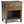 Carlton - Bedside Table - Rustic Natural Aged Brown