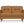 Radwan Camel Leather Loveseat (Assembled)