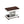 Adjustable End Table With Wheels, 360°Rotating Top And Storage Space