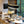 39' Modern Crystal Chandelier with Black Imitation Velvet Shade
