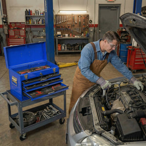 20-inch Steel Portable Tool Box With Drawers