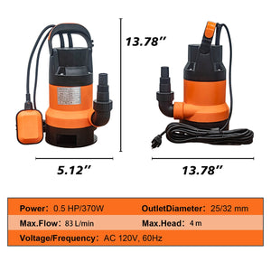 Submersible Pump with Auto Float Switch