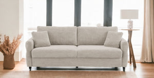 Haran Fabric Pull-Out Sleeper with Storage