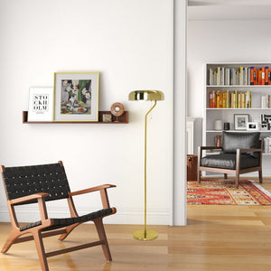 Spectra - Tall Corner Floor Lamp For Living Room - Gold