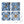 Abstract, And Wall Decor Accents (Set of 4) - White / Blue