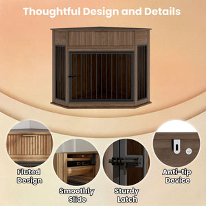 Corner Dog Crate