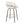 Jie - Fixed Height Contemporary Counter Stool With Swivel Round Footrest (Set of 2)