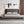 Floor Upholstered Platform Bed With Extended Headboard & Bedside Shelf