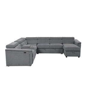 Harvey - Power Recliner Sleeper Sectional