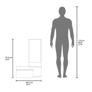Lowell Floating Hallway Cabinet
