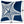 Seastar Starfish Pillow Cover - Indigo