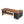 L-Shaped Executive Desk With File Cabinet, Office Computer Desk With Drawers & Open Shelves, Workstation For Home Office - Brown / Black