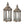 S/2 Graca Polygon Temple Garden Lanterns