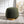 Round Soft Teddy Fabric Upholstered Ottoman With Metal Accents