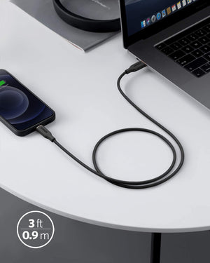 Anker <b>641</b> USB-C to Lightning Cable (Flow, Silicone) - TRAPSKI