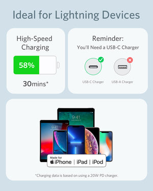 Anker <b>641</b> USB-C to Lightning Cable (Flow, Silicone) - TRAPSKI