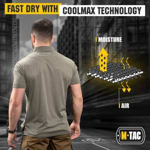 M-Tac Polo Elite Tactical Coolmax - TRAPSKI